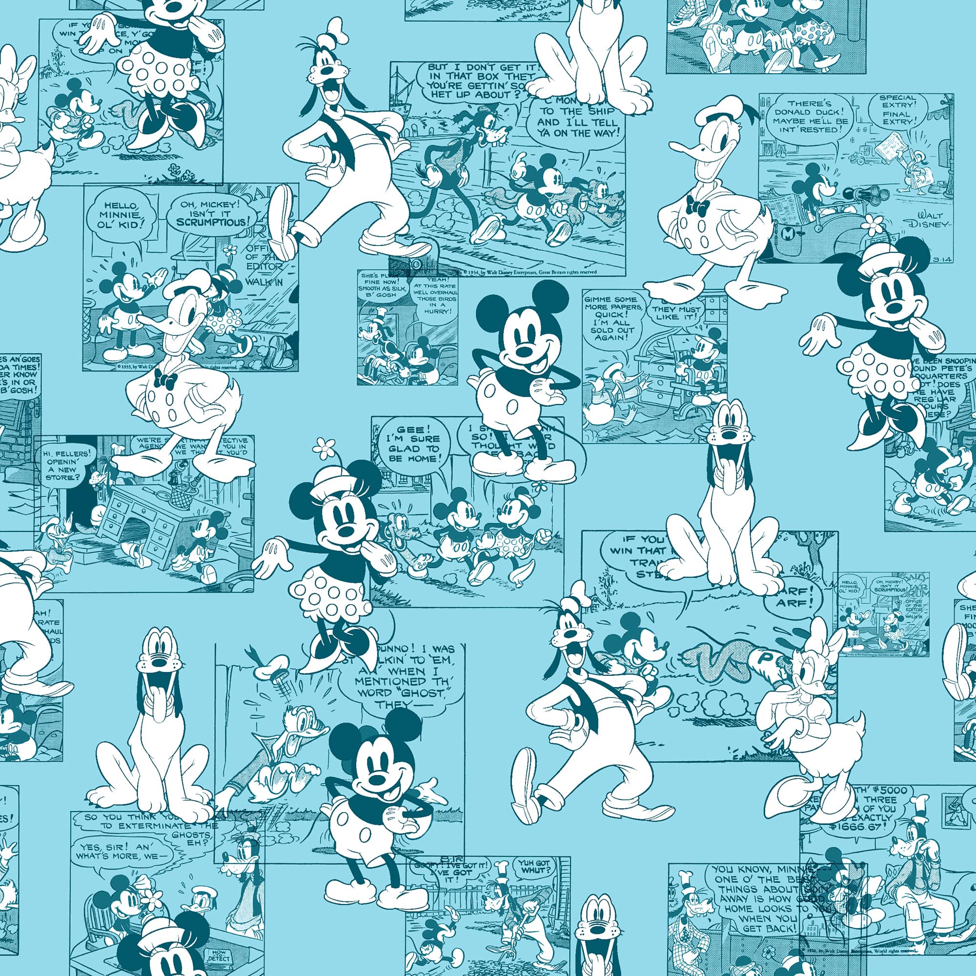 Springs Creative Disney® Mickey & Friends Comic Cotton Fabric